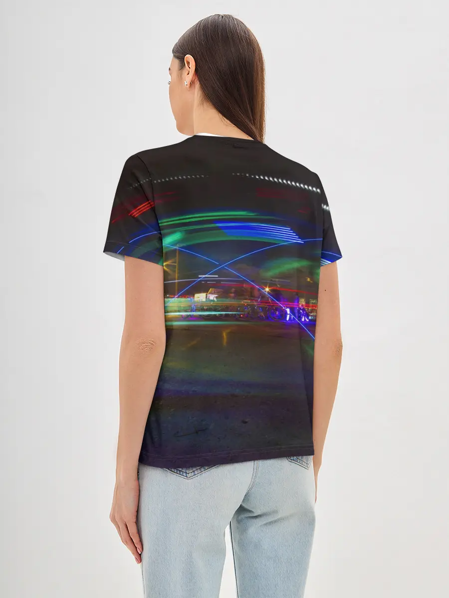 Женская базовая футболка / Neon