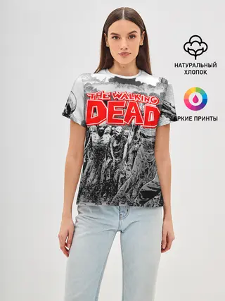Женская базовая футболка / Walking Dead [2]