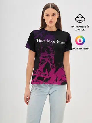 Женская базовая футболка / THREE DAYS GRACE.