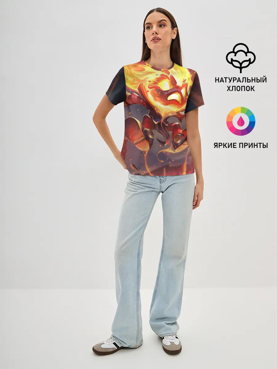 Женская базовая футболка / League Of Legends