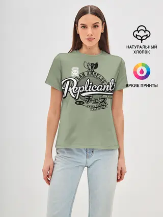 Женская базовая футболка / Бегущий по лезвию