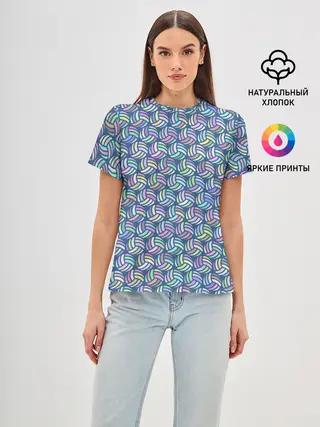 Женская базовая футболка / Volleyball