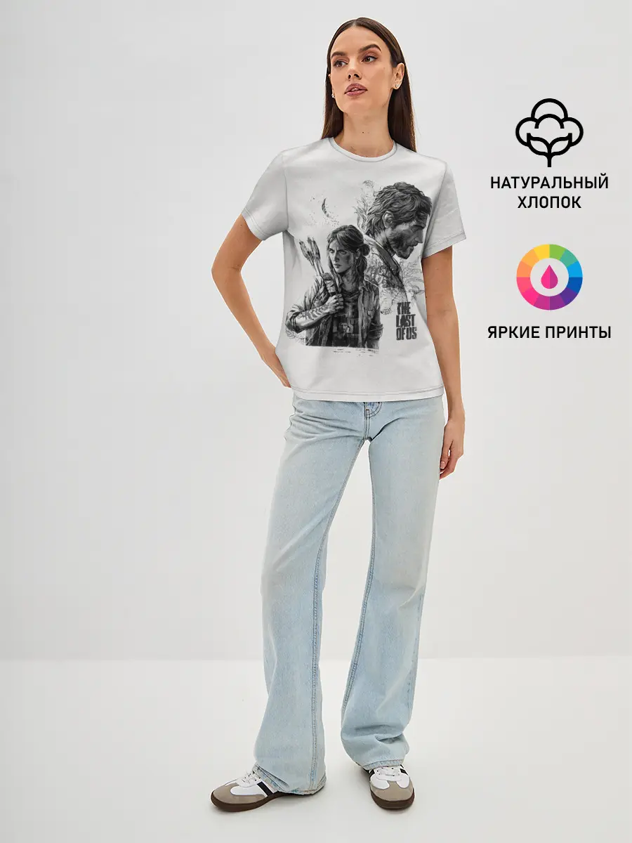 Женская базовая футболка / The Last of Us