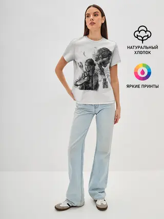 Женская базовая футболка / The Last of Us