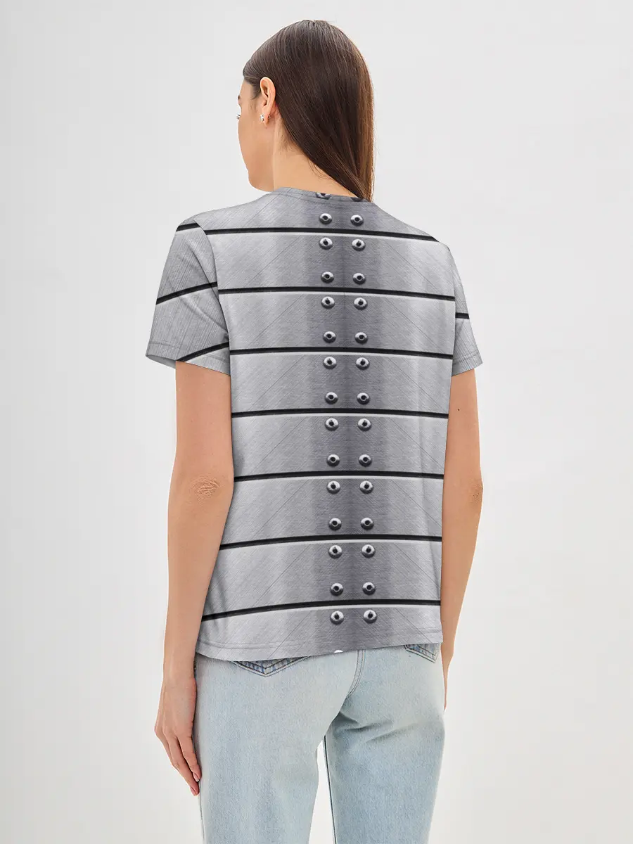 Женская базовая футболка / Metal Armor