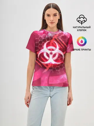 Женская базовая футболка / Plague Inc LC