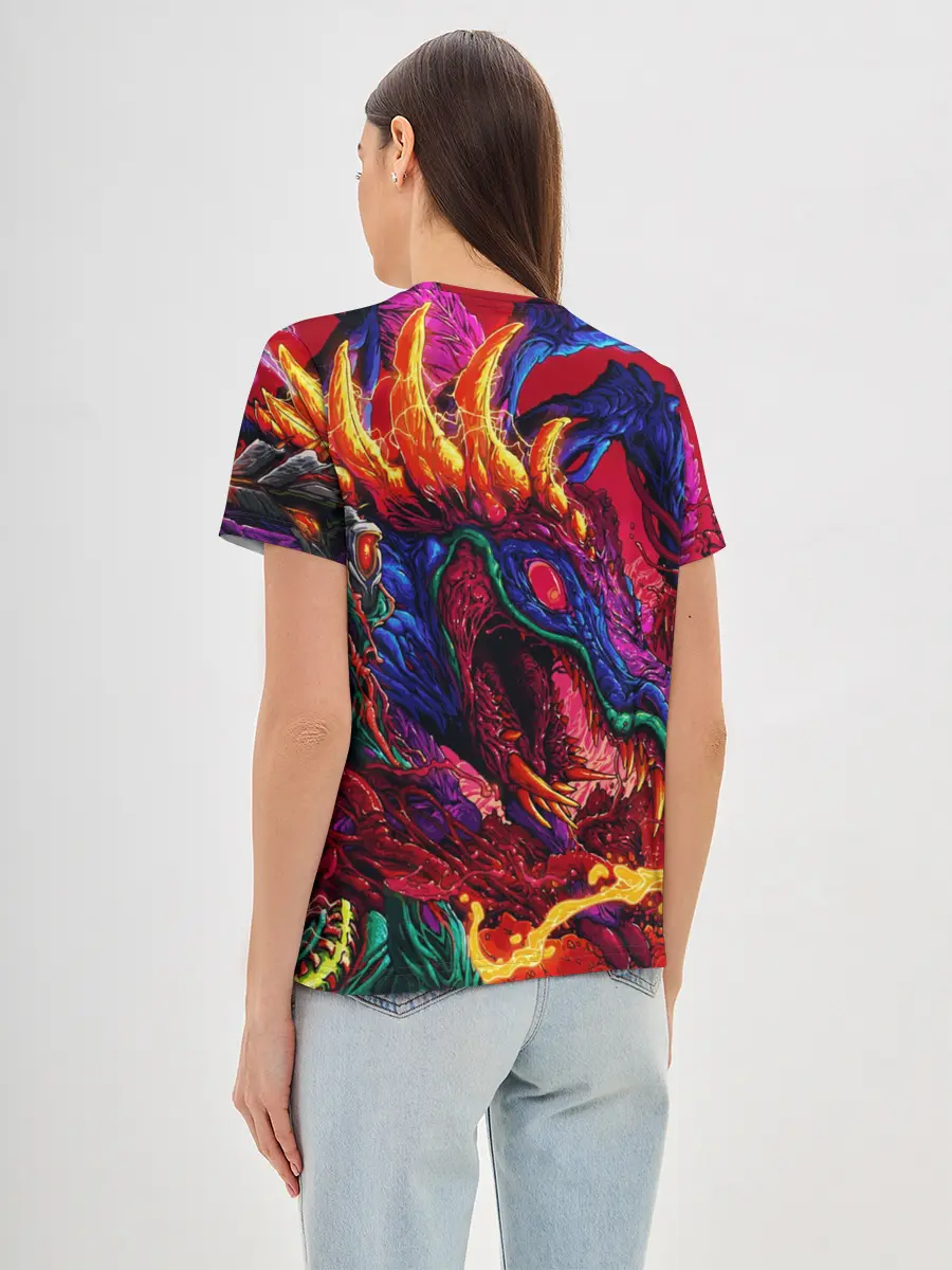 Женская базовая футболка / Hyper Beast