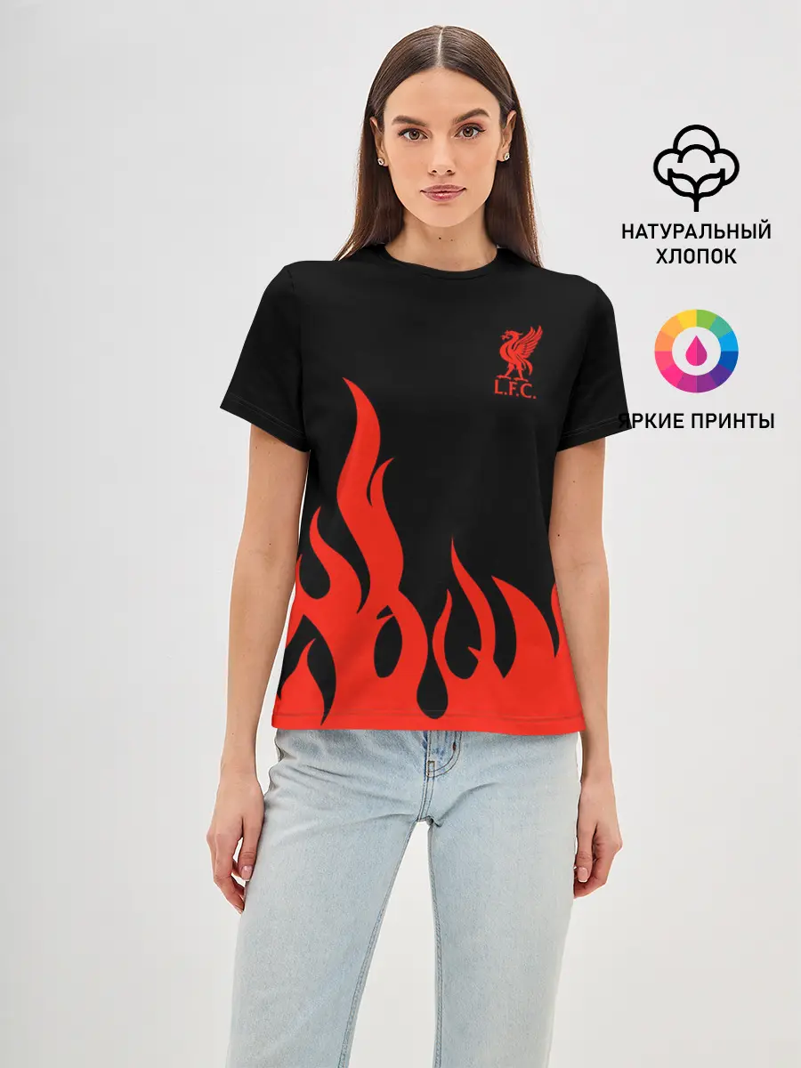 Женская базовая футболка / Liverpool F.C.