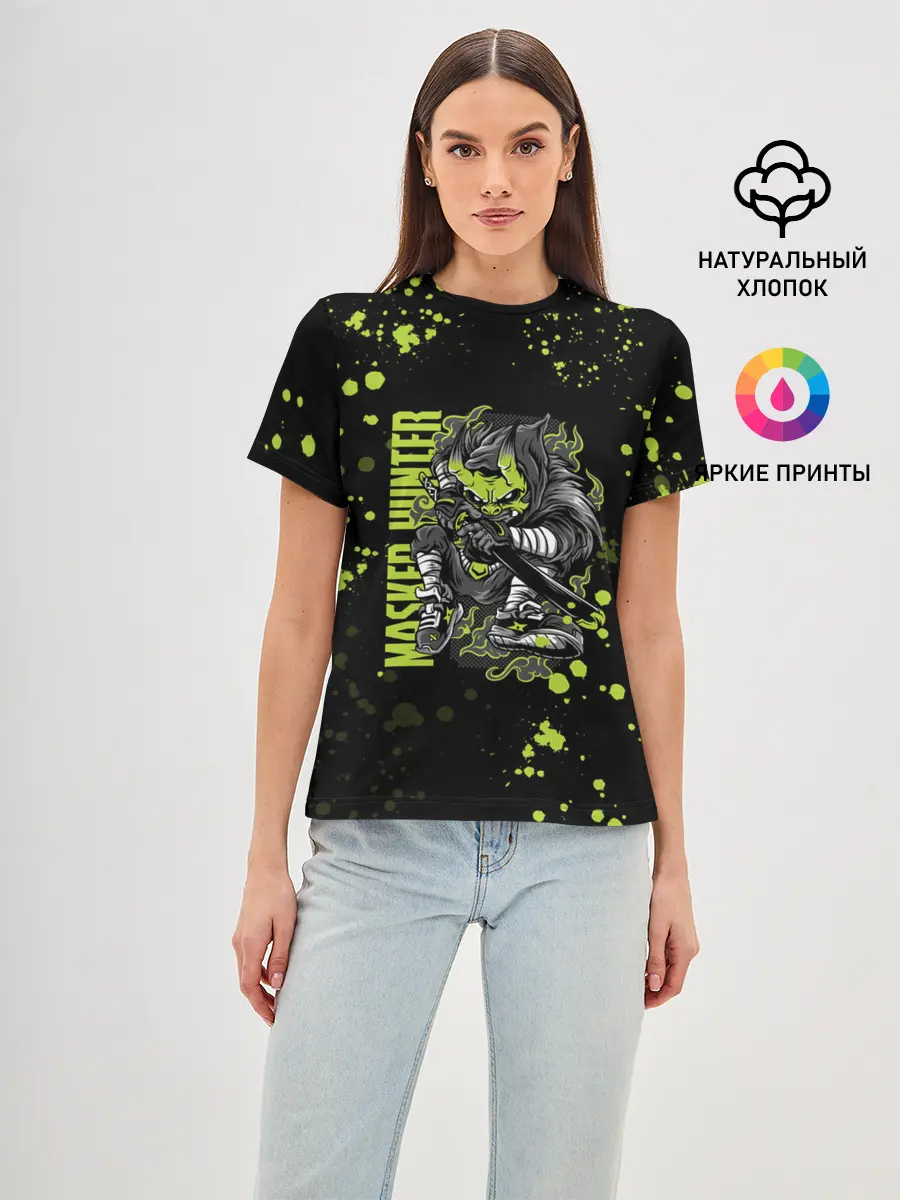 Женская базовая футболка / САМУРАЙ | SAMURAI