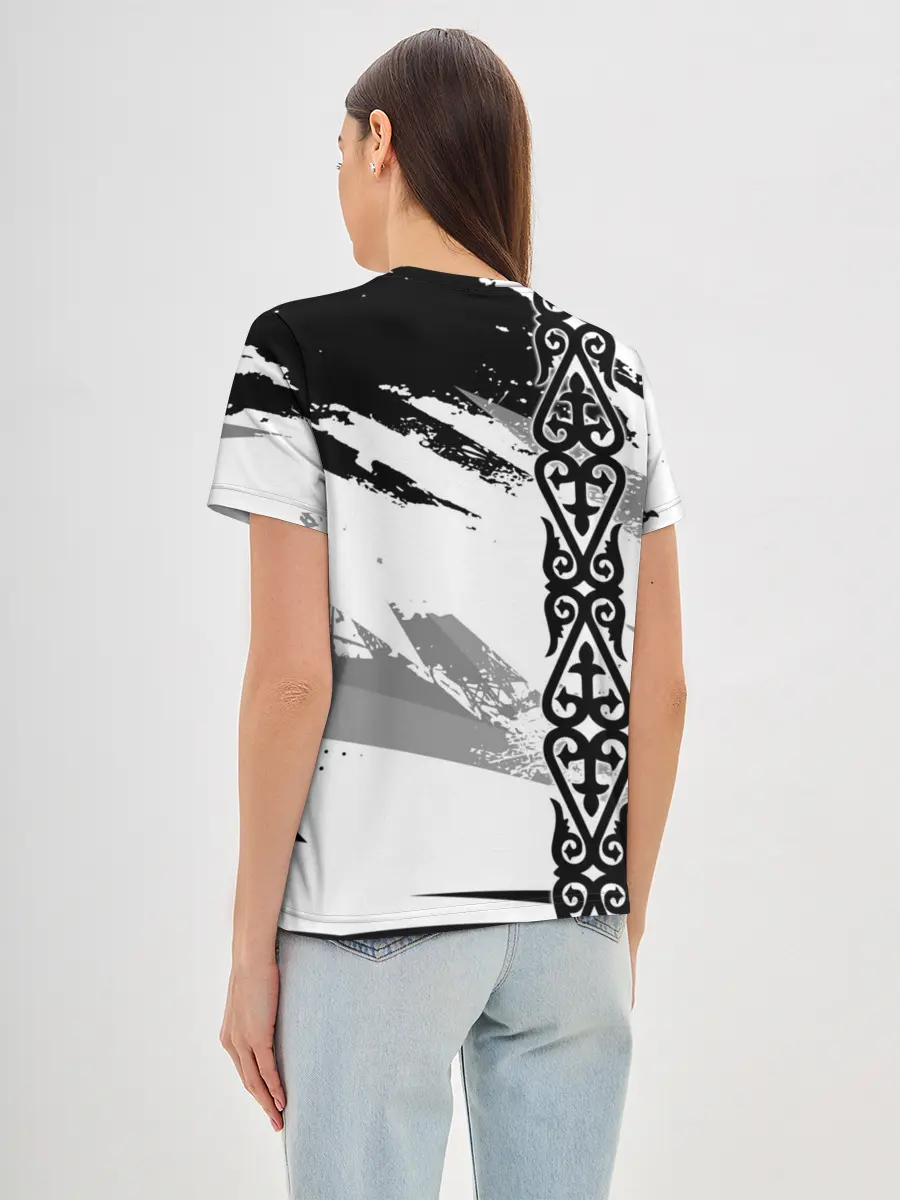 Женская базовая футболка / Форма Казахстан