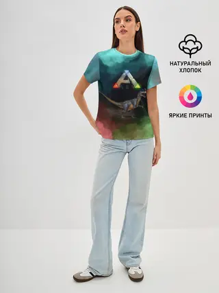 Женская базовая футболка / Ark Survival | Арк Сурвивал