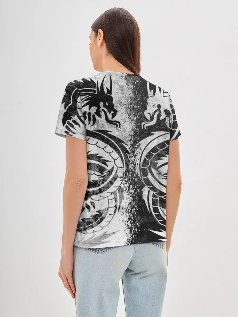 Женская базовая футболка / ДРАКОНЫ | DRAGONS