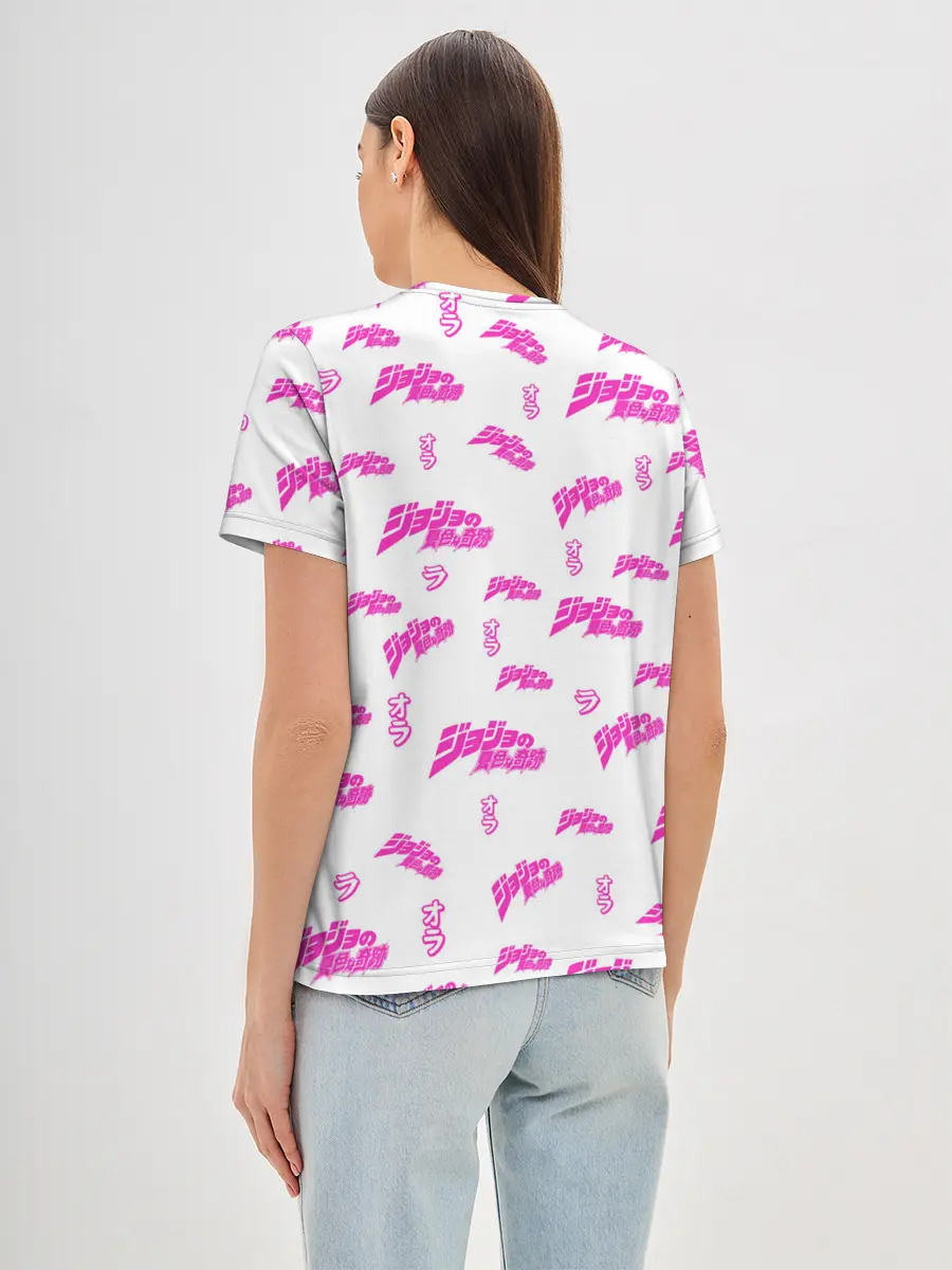 Женская базовая футболка / JoJo Bizarre Adventure