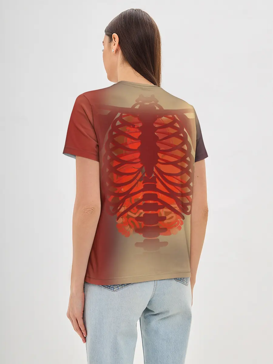 Женская базовая футболка / cs:go | X-Ray Style