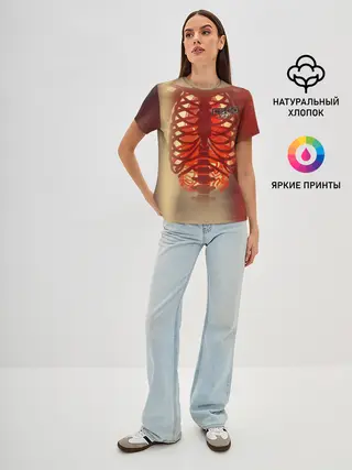 Женская базовая футболка / cs:go | X-Ray Style