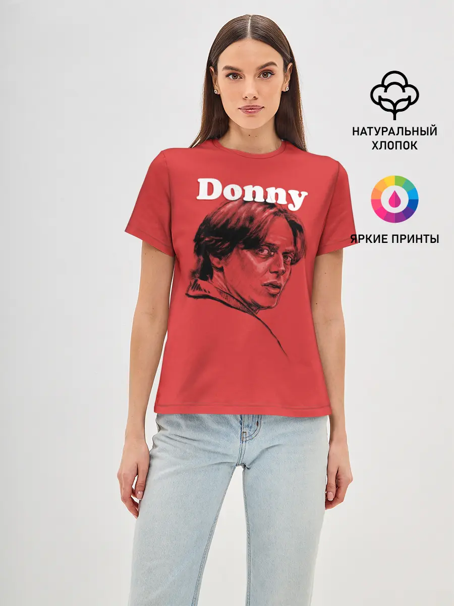 Женская базовая футболка / Donny The Big Lebowski