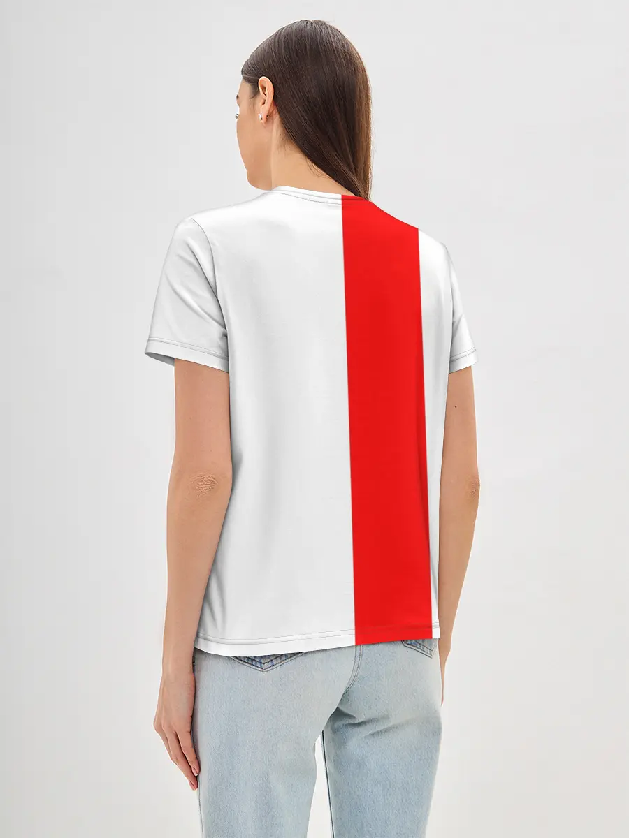 Женская базовая футболка / СССР-white collection