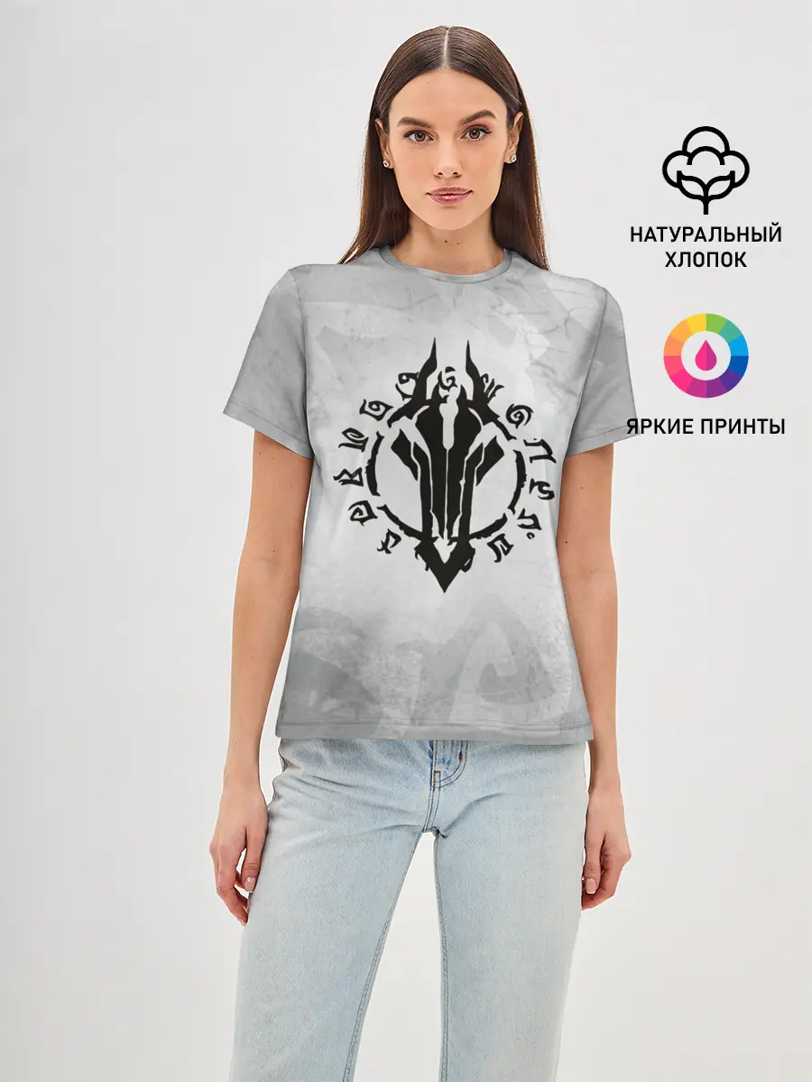 Женская базовая футболка / Darksiders