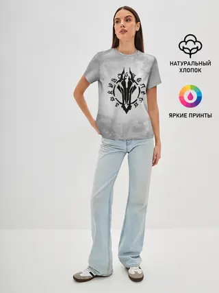 Женская базовая футболка / Darksiders