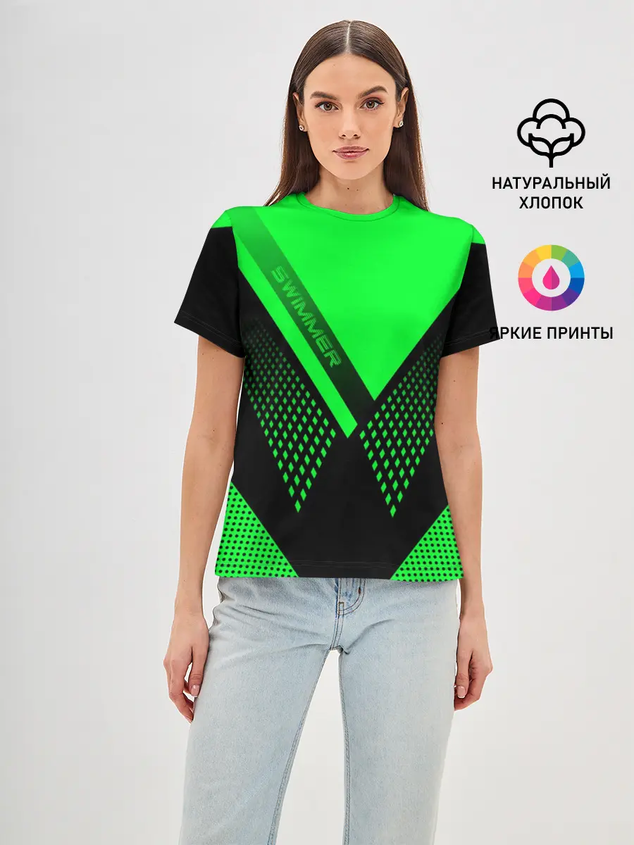 Женская базовая футболка / Swimmer