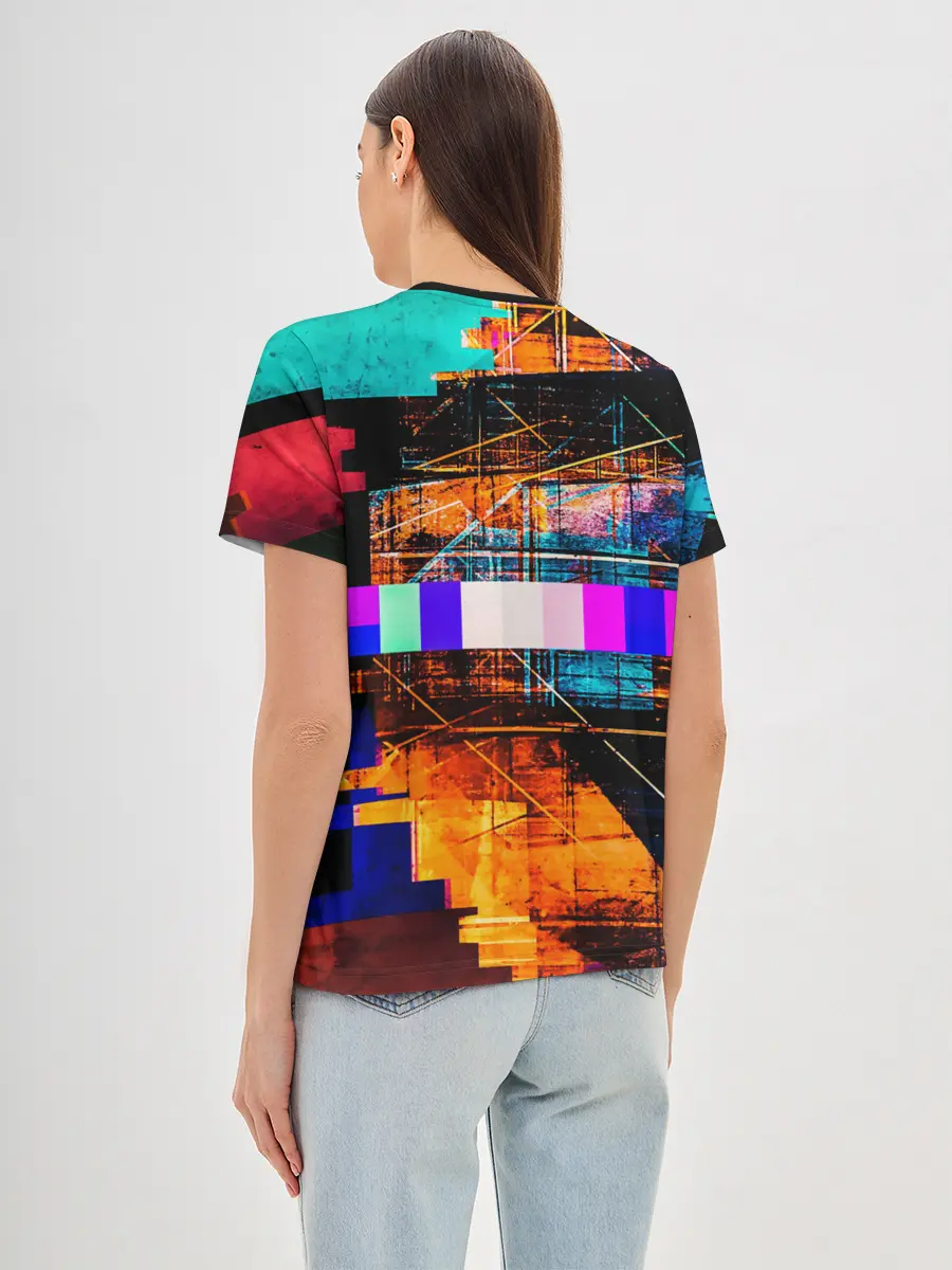 Женская базовая футболка / ПОМЕХИ