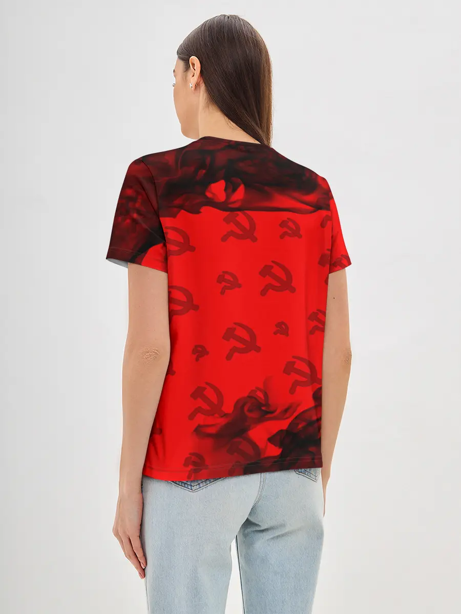 Женская базовая футболка / СССР / USSR