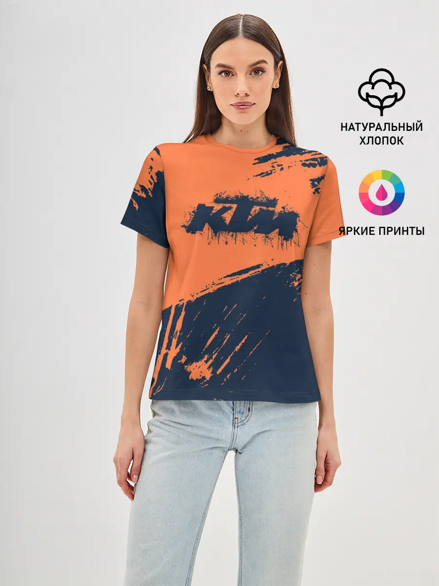 Женская базовая футболка / KTM | ГРАНЖ