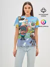 Женская базовая футболка / Toca Boca | Город
