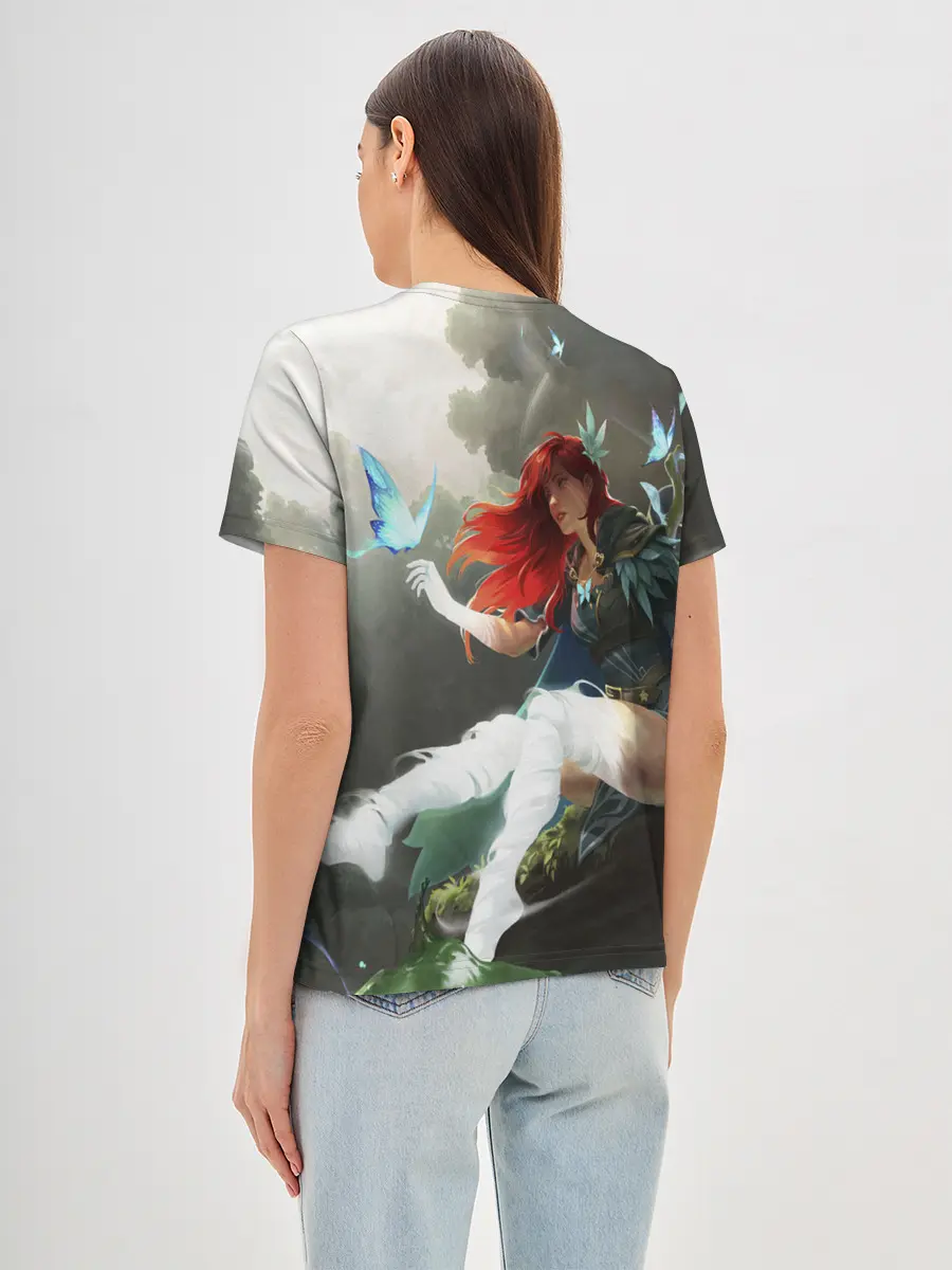 Женская базовая футболка / Windranger Dota