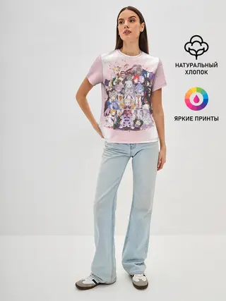 Женская базовая футболка / RE:Zero