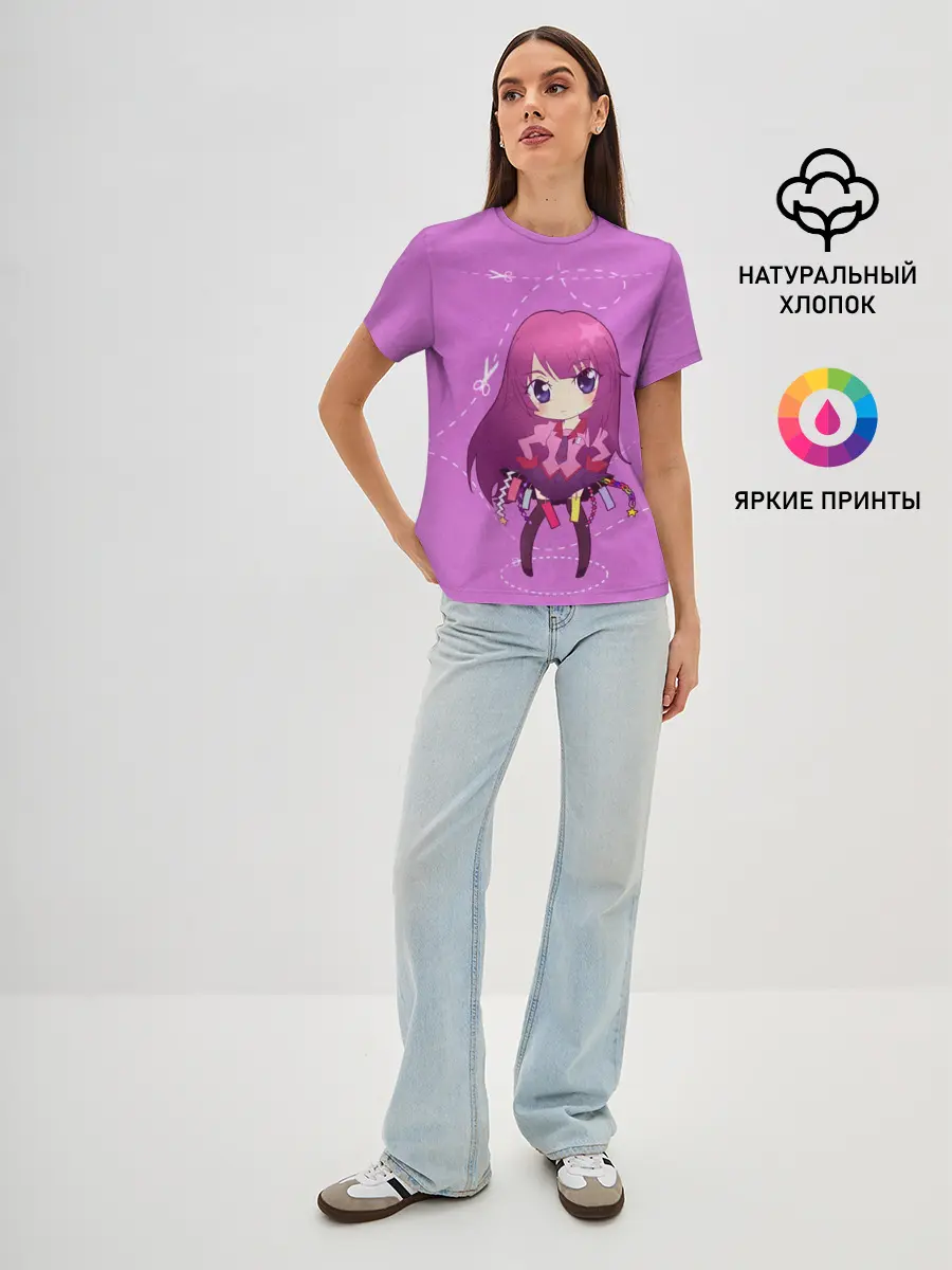 Женская базовая футболка / Истории монстров