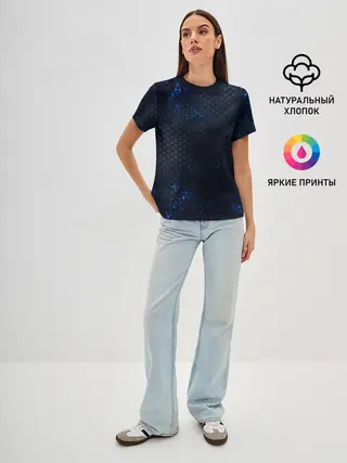 Женская базовая футболка / СТАЛЬНАЯ БРОНЯ | STEEL ARMOUR