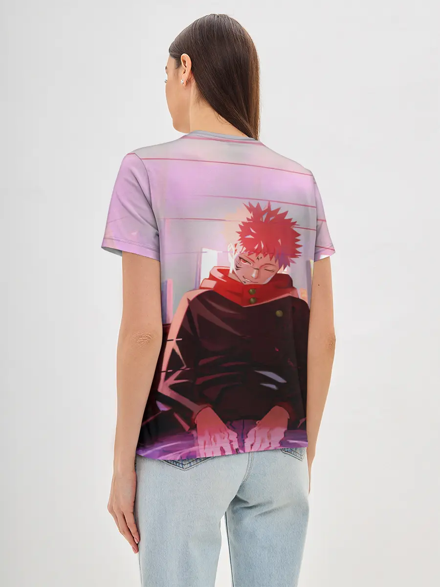 Женская базовая футболка / JUJUTSU KAISEN | МАГИЧЕСКАЯ БИ