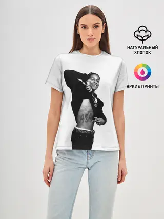 Женская базовая футболка / A$AP ROCKY