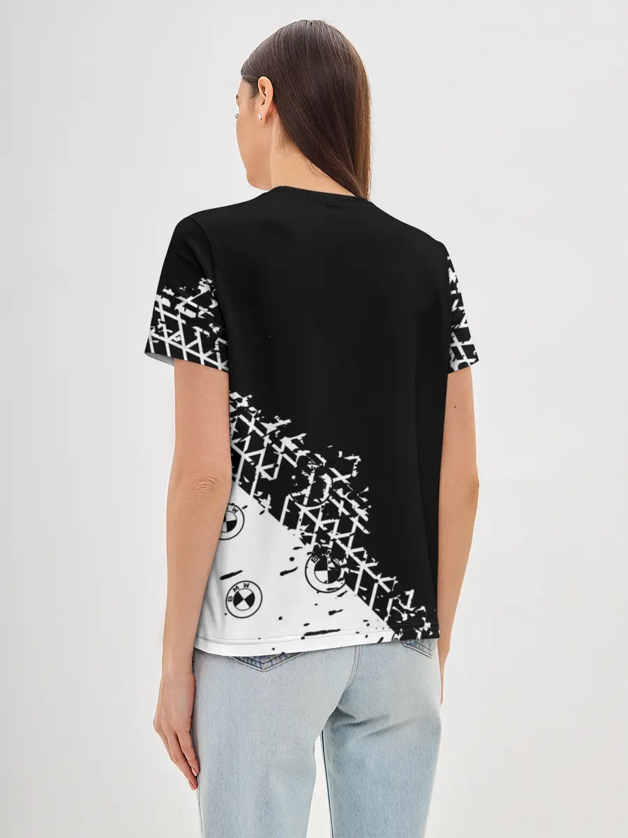 Женская базовая футболка / BMW / БМВ