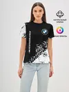 Женская базовая футболка / BMW / БМВ