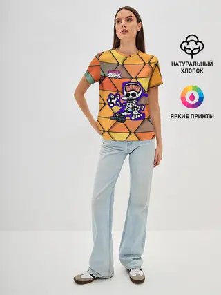 Женская базовая футболка / Friday Night Funkin