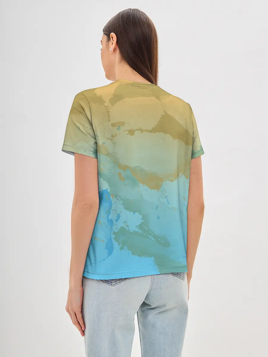 Женская базовая футболка / P007_P004ooo2224483