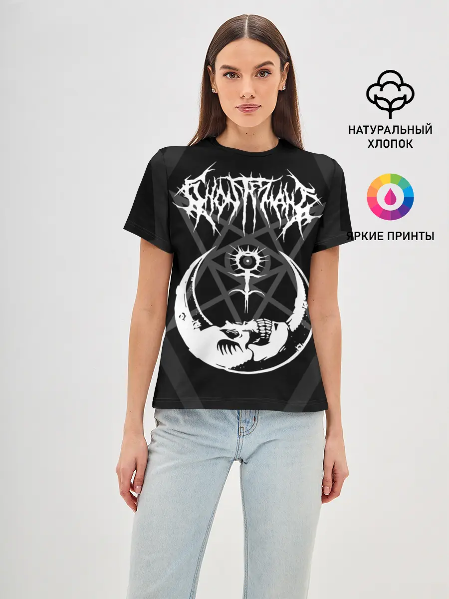 Женская базовая футболка / GHOSTEMANE