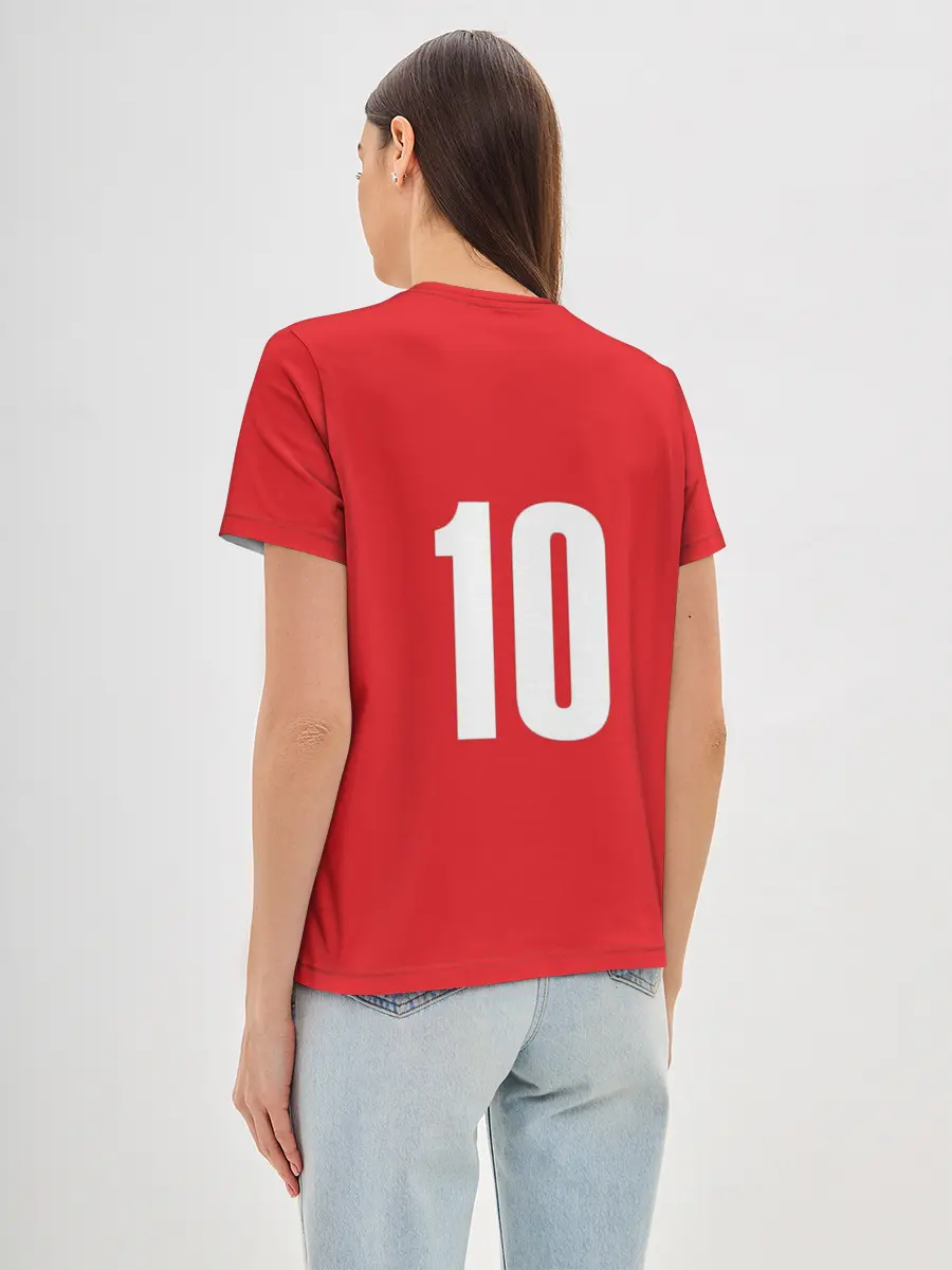 Женская базовая футболка / Движение вверх