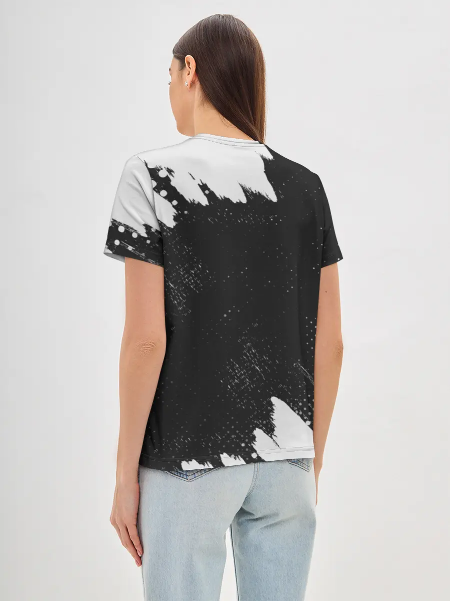 Женская базовая футболка / MARILYN MANSON / М. МЭНСОН