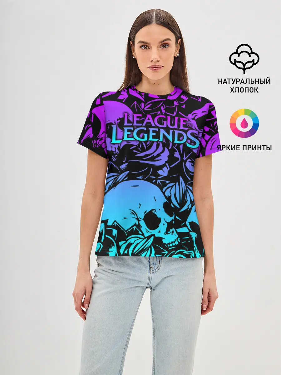 Женская базовая футболка / League of Legends