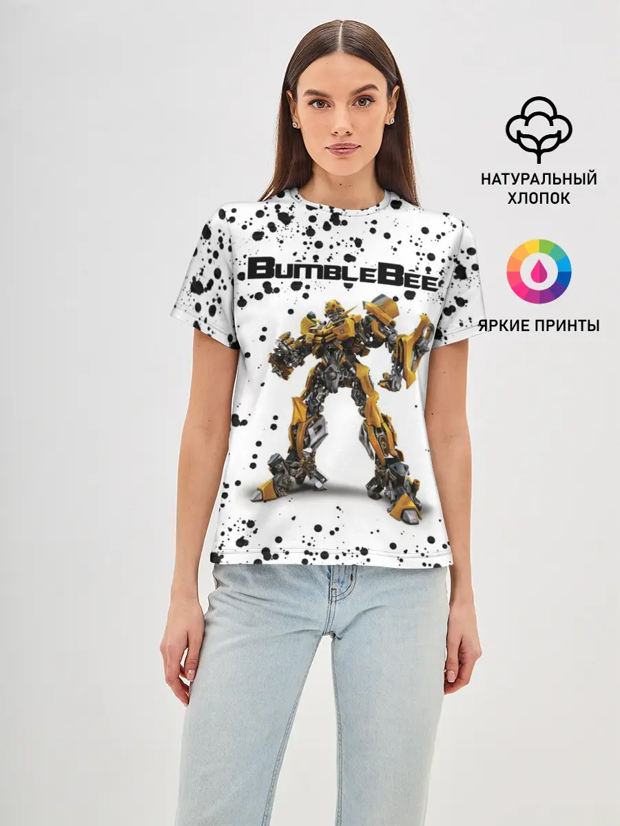 Женская базовая футболка / Шмель