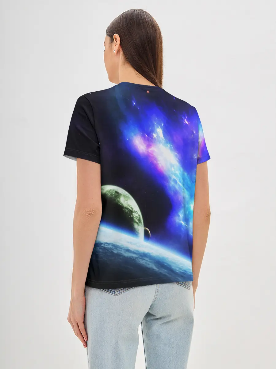 Женская базовая футболка / ЗЕМЛЯ