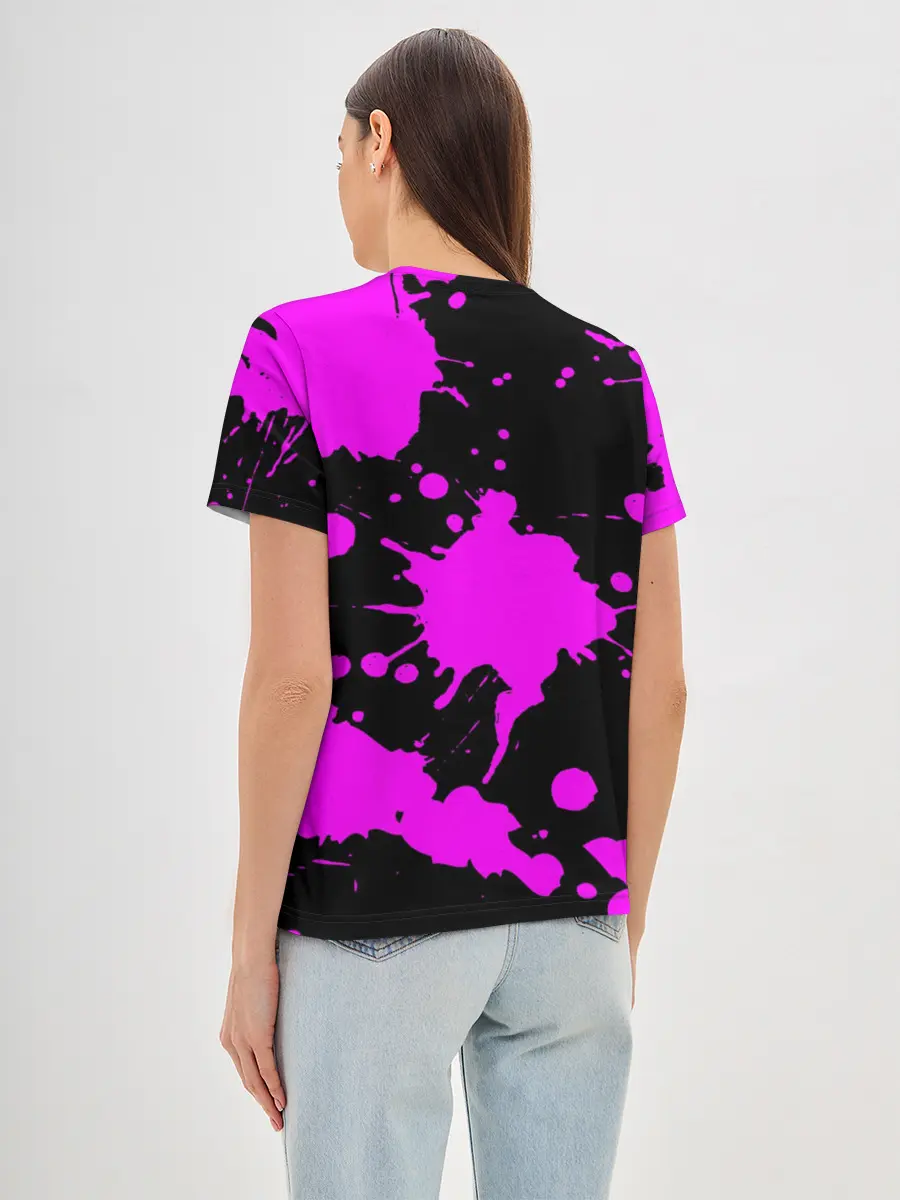 Женская базовая футболка / MONOKUMA Puhuhuhu