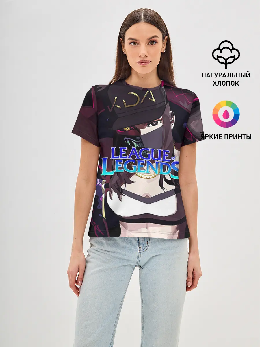 Женская базовая футболка / League of Legends