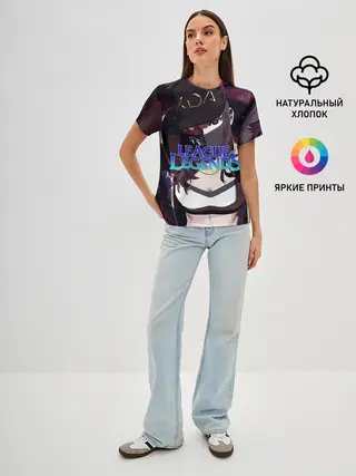 Женская базовая футболка / League of Legends