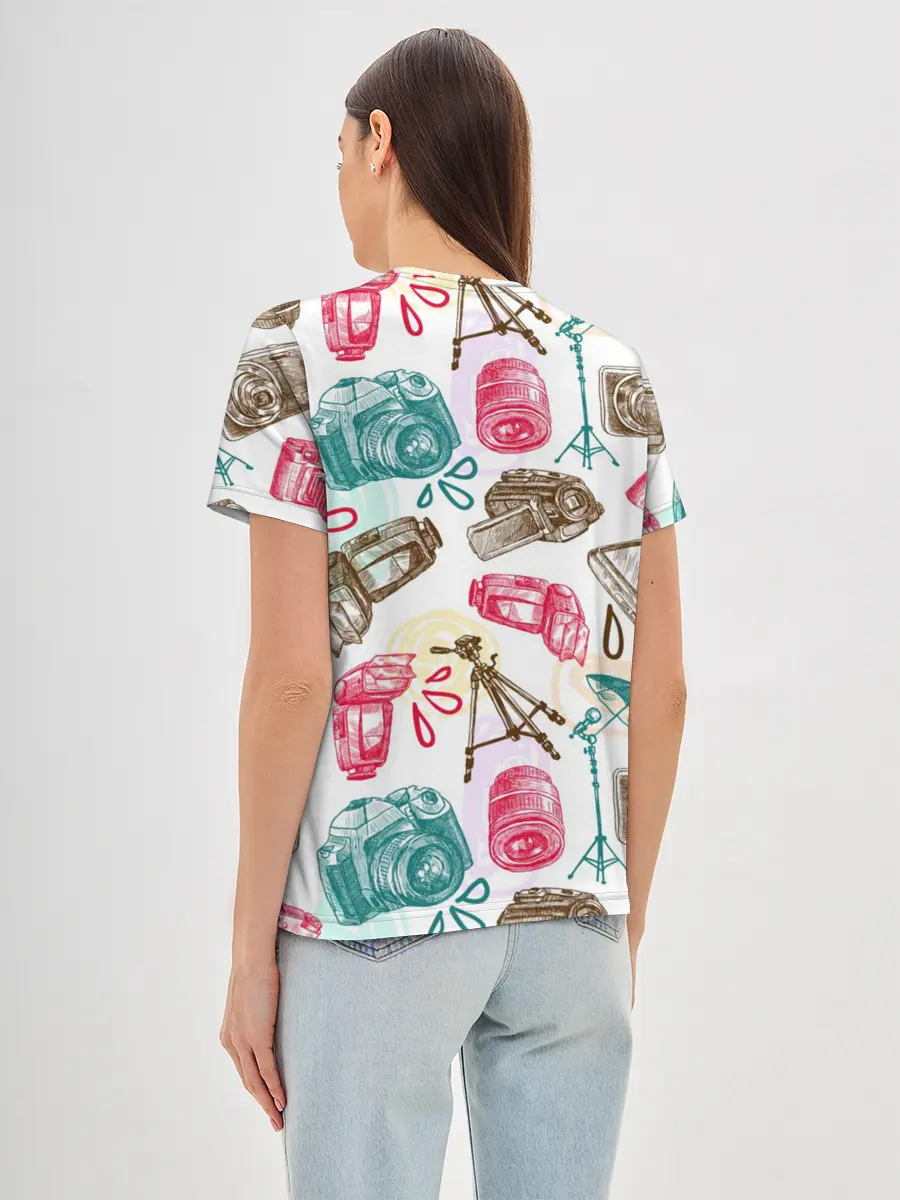 Женская базовая футболка / Блогер