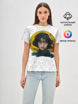 Женская базовая футболка / Кан Сэ Бёк