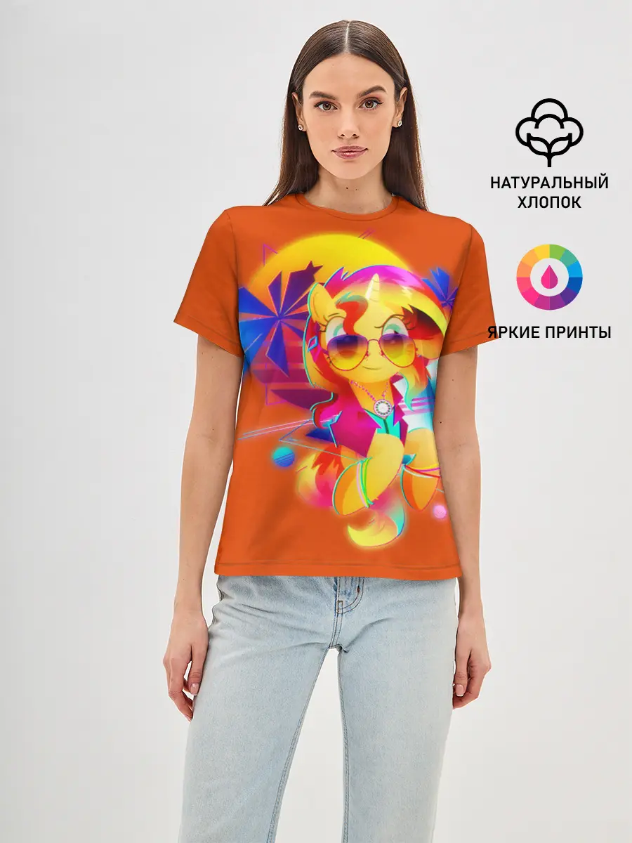 Женская базовая футболка / My little pony